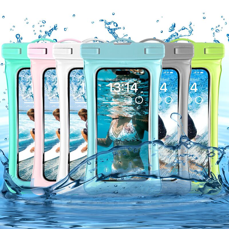 Cross-border Hot Sale Floating Double Airbag Mobile Phone Waterproof Bag Outdoor Transparent Waterproof Mobile Phone Case Diving Protective Case Cross-border Hot Sale Floating Double Airbag Mobile Phone Waterproof Bag Outdoor Transparent Waterproof Mobile Phone Case Diving Protective Case