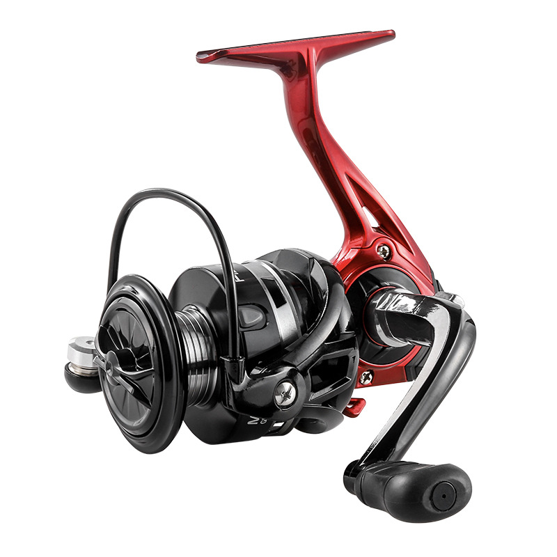 Carrete de Pesca Giratorio sin Espacios de Amazon/TEMU, Carrete de Pesca con Cabeza de Metal, Carrete de Pesca con Señuelos, Carrete de Pesca de Lanzamiento Ultra Largo