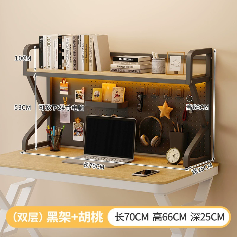 Книжный шкаф Multifunctional настольный простой и складной стол дырчатая доска полка хранения многоуровневая ученический стол железное искусство
