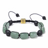 Woven bracelet natural stone handmade, agate crystal, 2021 collection, Amazon, wholesale