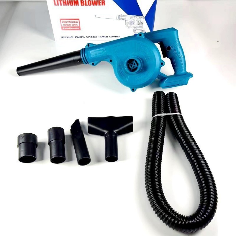 新款无刷锂电无刷鼓风机大功率吸尘器小型家用除尘器充电吹风机|undefined