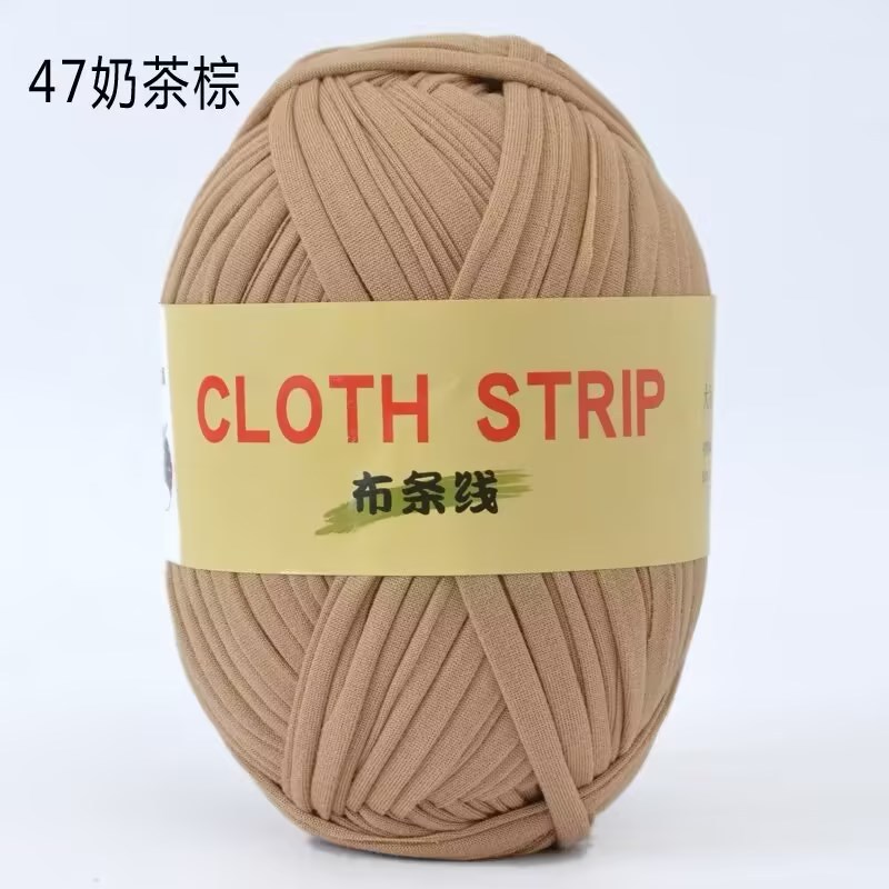 Gran gancho de línea de tela muñeca zapatillas de almacenamiento cesto cojín manta ganchillo DIY material casero tela gruesa trenzado