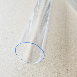 Dongguan Changping factory custom PVC transparent tube food grade material PETG transparent tube
