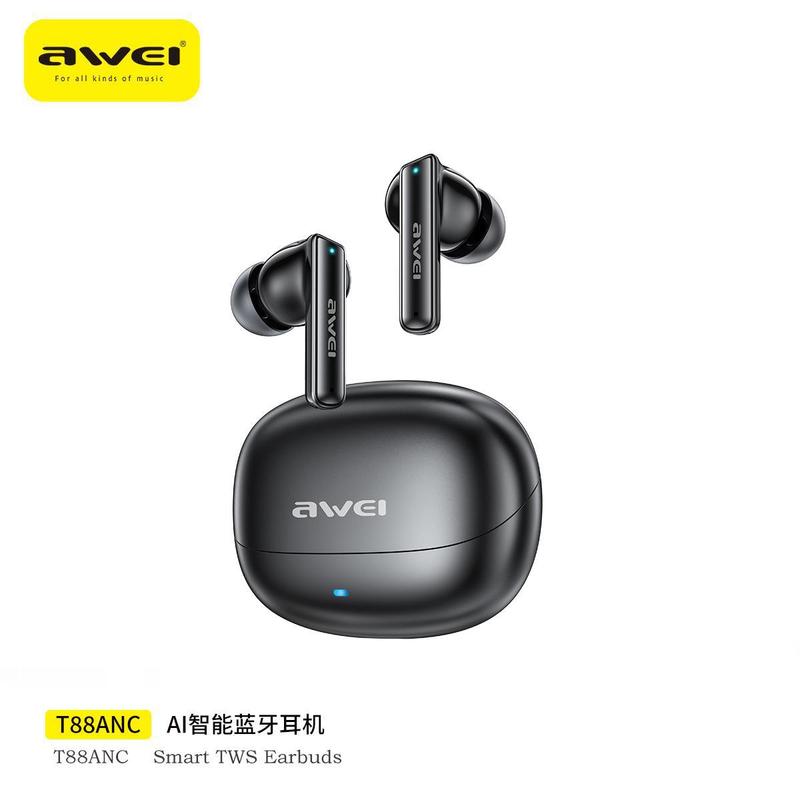 Awei 2025 新しいワイヤレス Bluetooth ヘッドセット AI インテリジェント多言語翻訳防水スポーツノイズリダクションヘッドセット|undefined