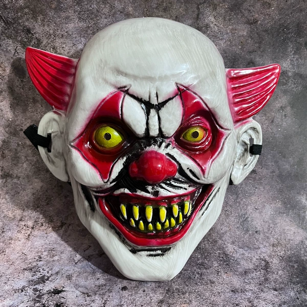 Horned clown white