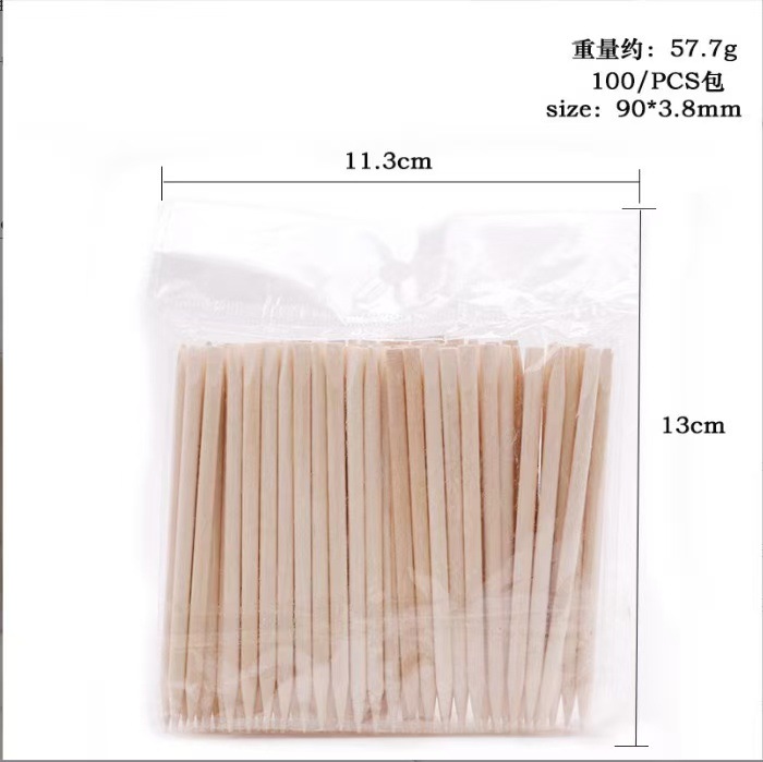 90*3,8 (100PCs con una punta y una cabeza plana)