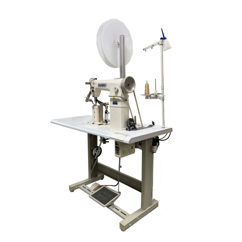 Manufacturer Direct Supply Automatic Sweatband Cutting High-Head Sewing Machine for Hats Cbgz-810 Durable Overlock Sewing Machine