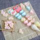Net red cartoon cute creative Sugar-Coated Berry cotton candy string mixed stall stick soft candy supermarket wholesale