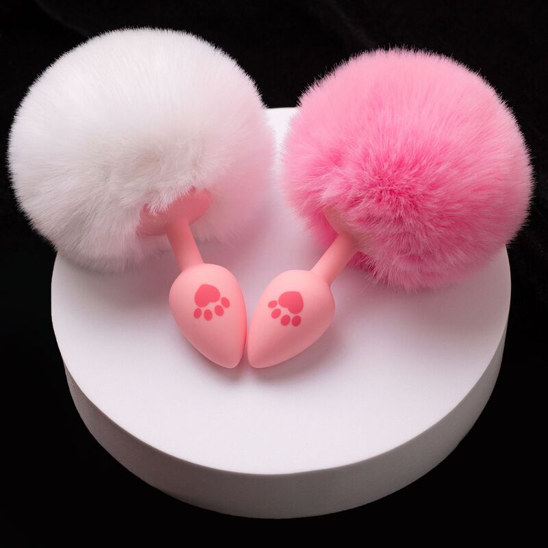 SM tail silicone anal plug fur ball tail game toy women's posterior anal plug a generation of hair
