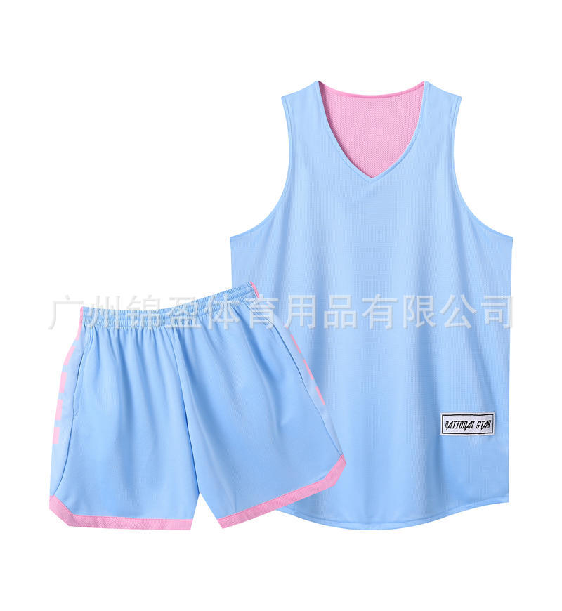 Sky Blue/Pink-Pants Single Layer-321
