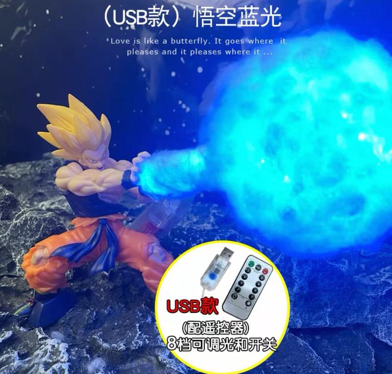 ドラゴンボール孫悟空周辺クリエイティブ亀派気功磁気ナイトライト Kakarotto 雰囲気装飾装飾品ギフト|undefined