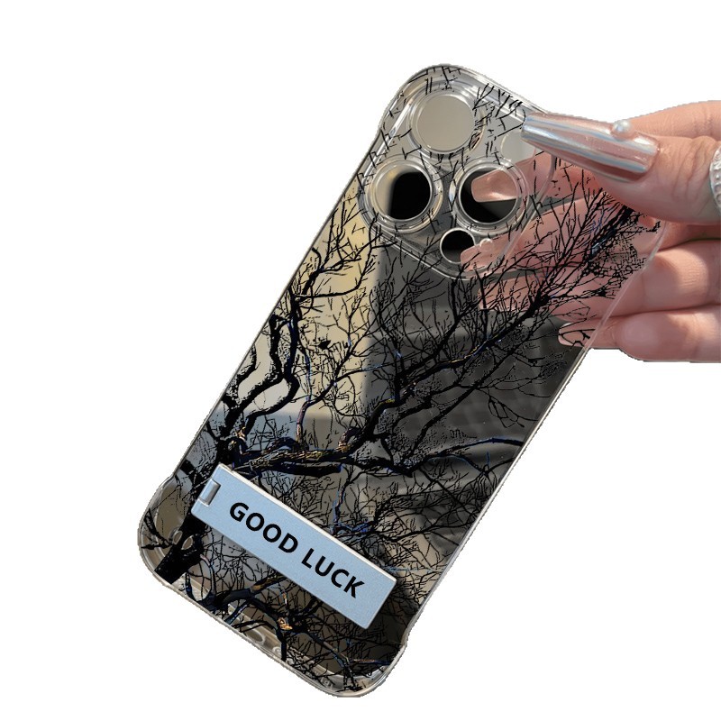 Vollbild-Handyhülle mit Dead Branches-Motiv, geeignet für iPhone 17, Borderless 15, Ultrathin 14, Simple Expression 12,_voghion.com