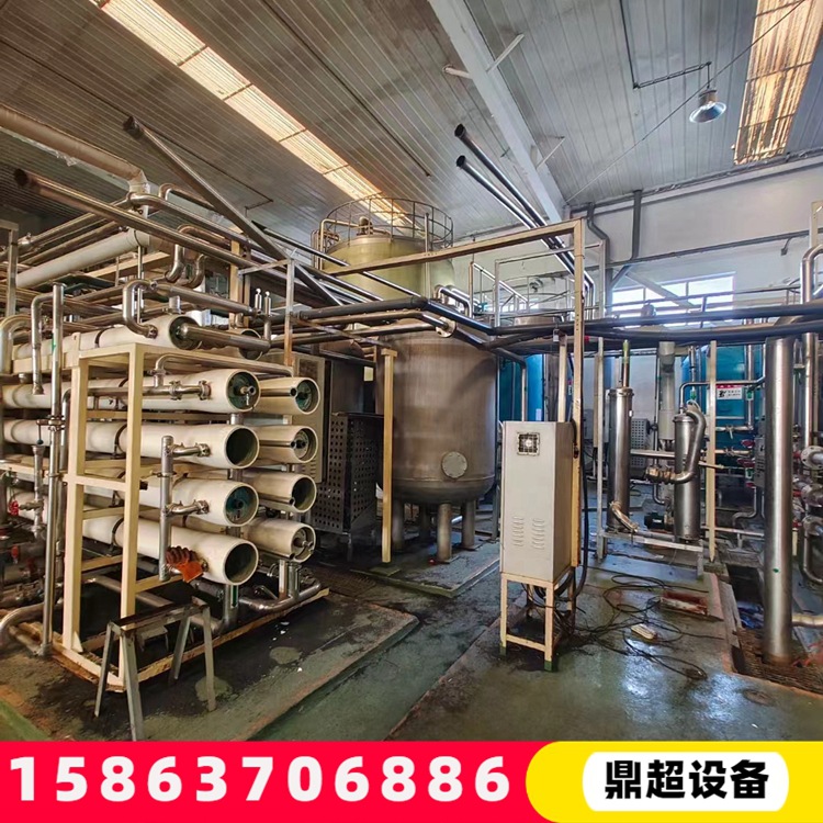 回收二手不锈钢水处理 矿泉水 饮料厂水处理设备双级24吨 34吨