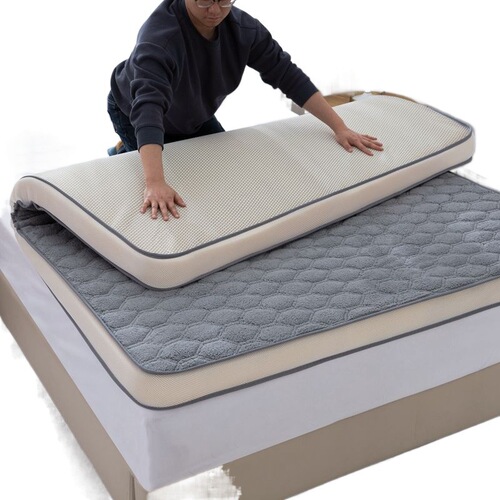 Memory foam mattress topper for home use, thick padding, suitable for rental apartments, dormitories, students, double single sponge bed, Yesai