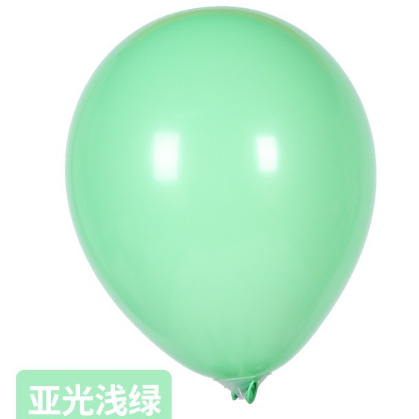 Bola de látex mate de 10 pulgadas 2,2G engrosada globo redondo de látex fiesta de cumpleaños centro comercial Globo de apertura