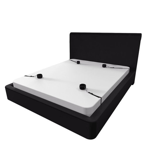 SM bed sexy bondage with plush bondage to train couples to have sex adult sex toys