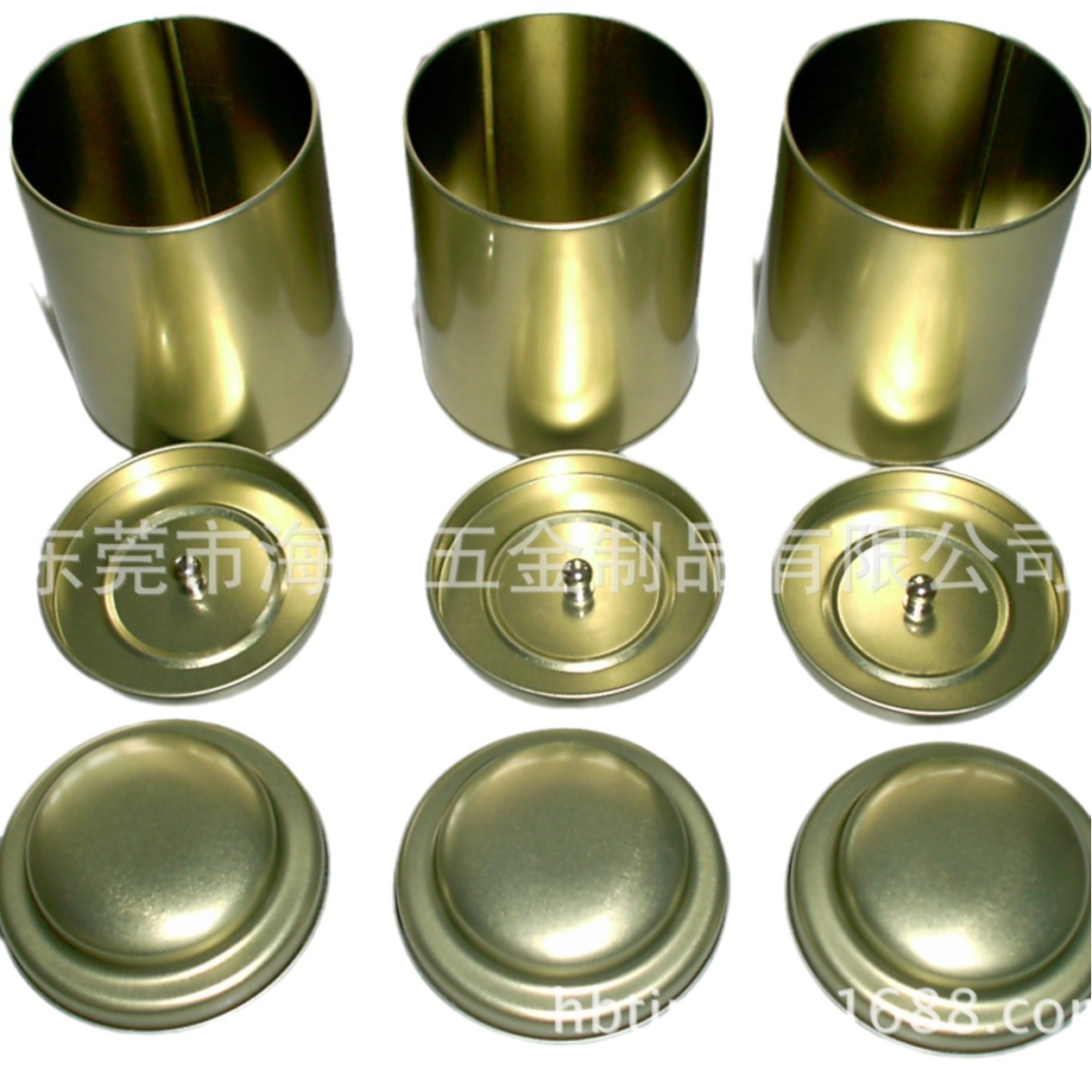 厂家直销50克100克马口铁茶叶圆罐,马口铁圆罐密封储物礼盒包装罐