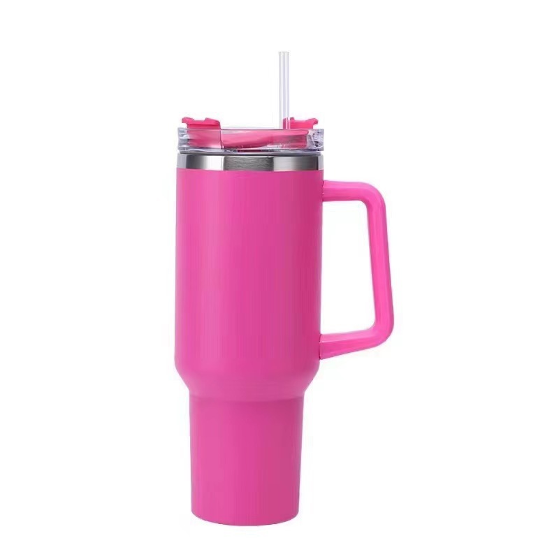 Cross-border nueva generación de 40oz tazas de mango 304 tazas de automóviles tazas de aislamiento térmico tazas de aislamiento frío tazas de gran capacidad portátiles al aire libre