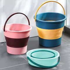 【工場直売】家事清潔屋外折り畳みバケツ寮手提げプラスチックバケツ泡足バケツファッションバケツ