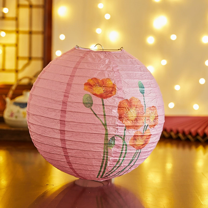 2025 New Style Fortune Mid-Autumn Festival National Style Lanterns National Day Decoration Handmade Lanterns Shopping Mall Window Spring Festival Lanterns