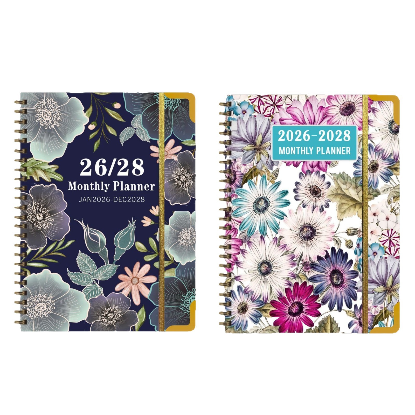 2025-2027 Comercio exterior transfronterizo Plan de regalo de cuaderno anual semanal mensual Bloc de notas de oficina