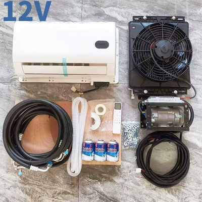 Conditioner 24V Refrigeration Large Truck – Automotive air conditioning - 12v-silent-indoor-unit-hidden-model-full-set-of-accessories