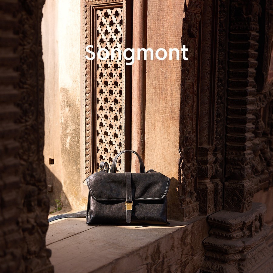 Songshan Mini Crossbody Bag Retro Versatile Casual Commuter Messenger Briefcase - Thumbnail 4
