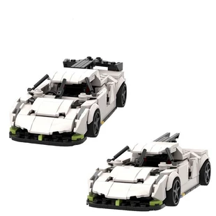 Конструктор MOC-219610: Koenigsegg Jesko 8 клеток