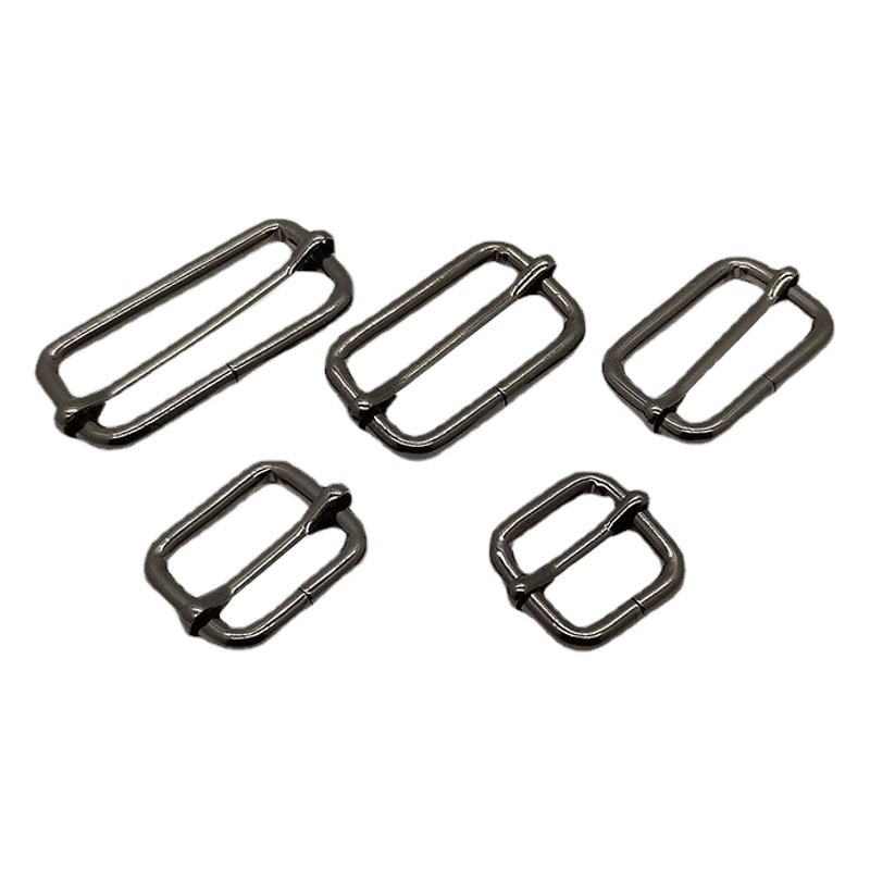 В наличии оптом 4,8 линия металлическая пряжка в форме сердца Регулировочная Пряжка багажная сумка аппаратные аксессуары назад слово пряжка проволока Третья передача