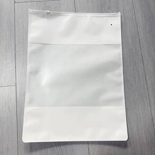 现货牛皮纸塑料袋定制印刷logo高端哑光服装复合定制包装