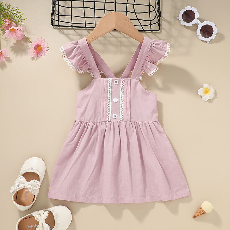 Fashion Children's Suspender Dress Wholesale Nihaojewelry display picture 2