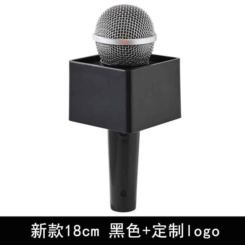 假话筒道具仿真模拟小记者采访儿童用假唱模型口才班小主持麦克风|undefined