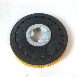 通用洗地机刷盘154/175转洗地刷地毯刷17寸刷地机针座配件