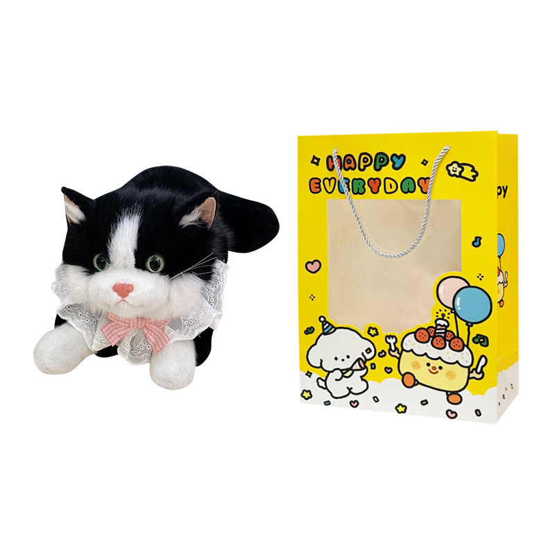 仿真布偶猫咪玩偶会叫毛绒玩具公仔睡觉抱枕安抚娃娃女生生日礼物|undefined