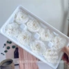4-5CM box of peach heart white
