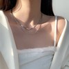 Brand chain, design necklace hip-hop style, light luxury style, trend of season, European style, simple and elegant design