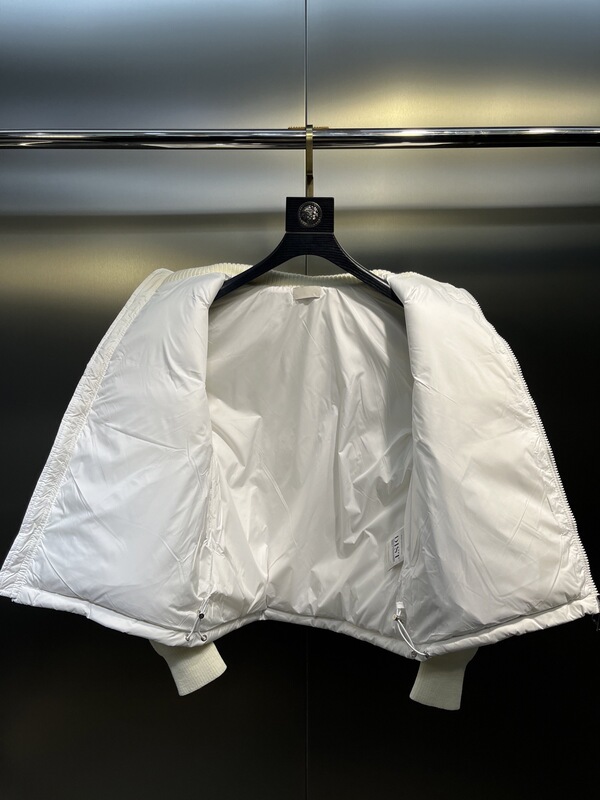蒙家羽绒服新款女短款立领保暖休闲显瘦羊毛针织袖拼接羽绒外套|undefined