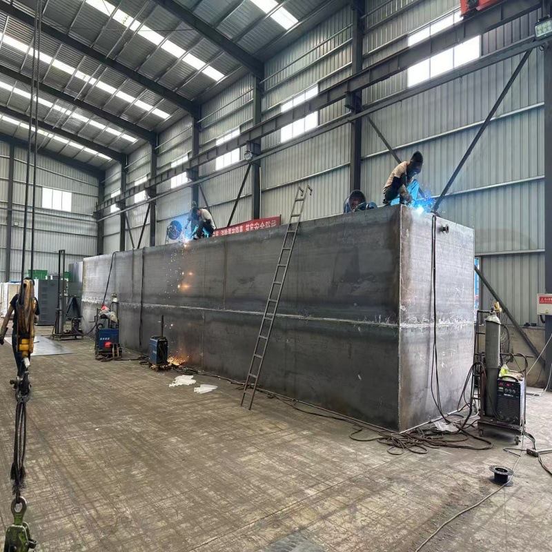 Integrated Sewage Treatment Equipment Buried Hospital Industrial Plastic Small Rural Domestic Sewage Treatment Equipment
