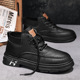 Men's shoes Spring 2024 new casual sports British business leather shoes Men's low cut work clothes Martin shoes Men's