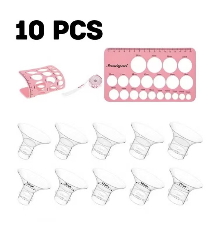 Amazon usable brida bomba calibre telescópica boca pequeño pezón tamaño pequeño trompeta cubierta convertidor desnudo