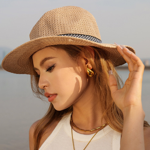 Amazon Cross-Border Fashion Glossy Texture Non-Fading Spherical Drop Hollow Earrings Series Accessories Wholesale