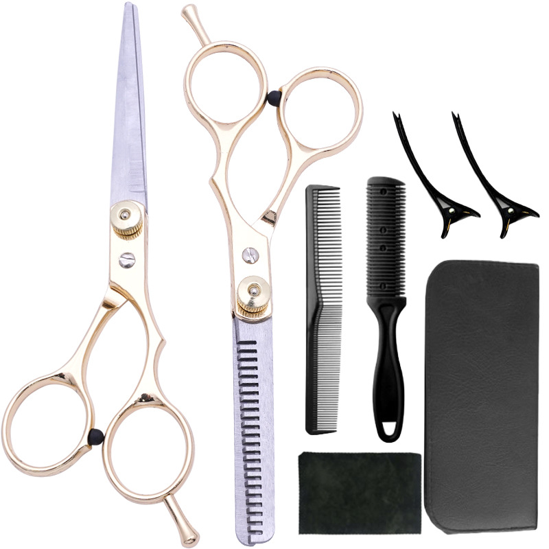Tijeras de peluquero directo de fábrica tijeras de peluquero profesional estilista tijeras de peluquero tijeras de adelgazamiento tijeras de dientes tijeras de peluquero para el hogar