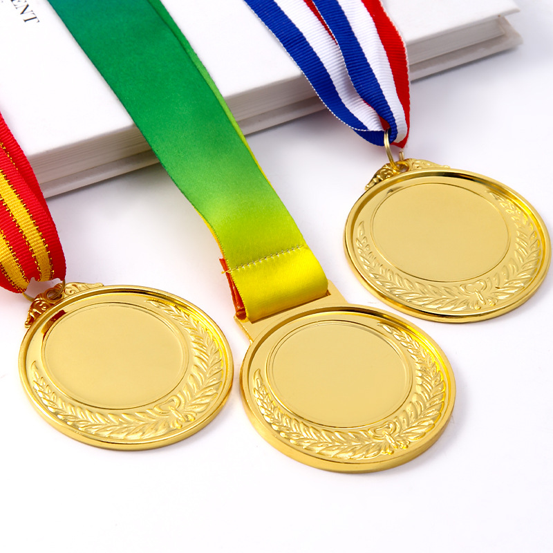 Medalla metálica universal, soporte para medallas, medalla de bronce metálica, insignia, medalla colgante de oro, plata, bronce, medalla en stock.