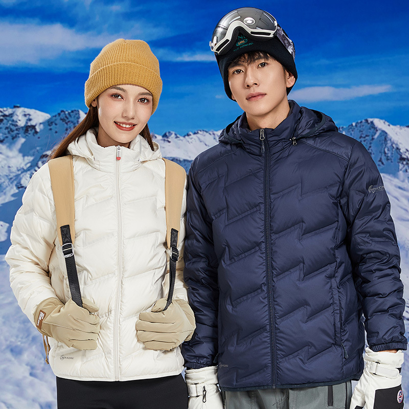 Lightweight New National Standard High-Quality Autumn and Winter down Jacket for Men, Anti-Pilling, Windproof, Waterproof, Casual Couple's Outerwear