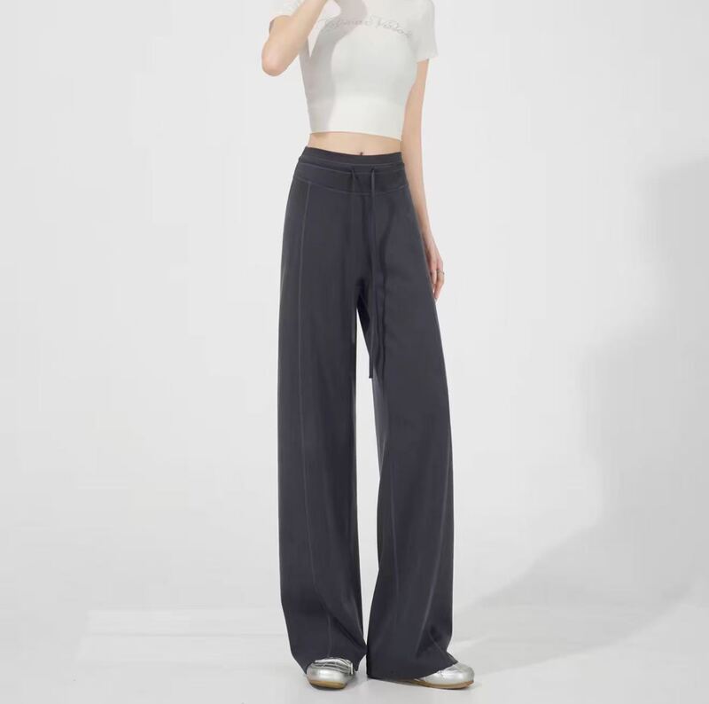 2026 New Softsretme Magic Pants Soft and Cloud-Like Straight Wide-Leg Yoga Casual Pants for Women Versatile for Sports