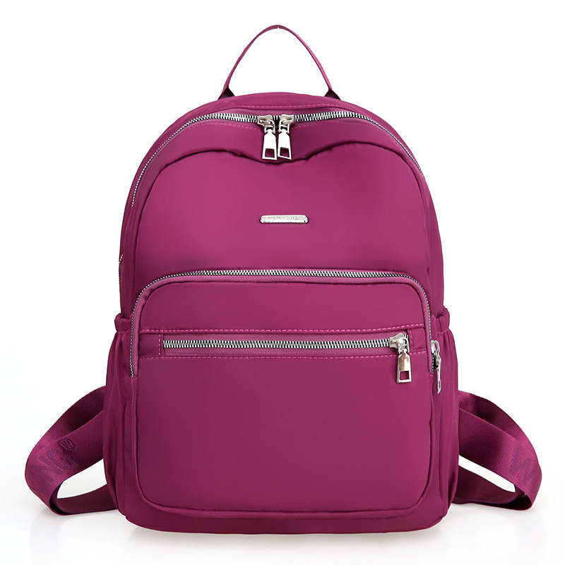 Mochila de mujer transfronteriza 2023 nueva gran capacidad impermeable ligero de mediana edad bolsa de madre coreana simple mochila coreana