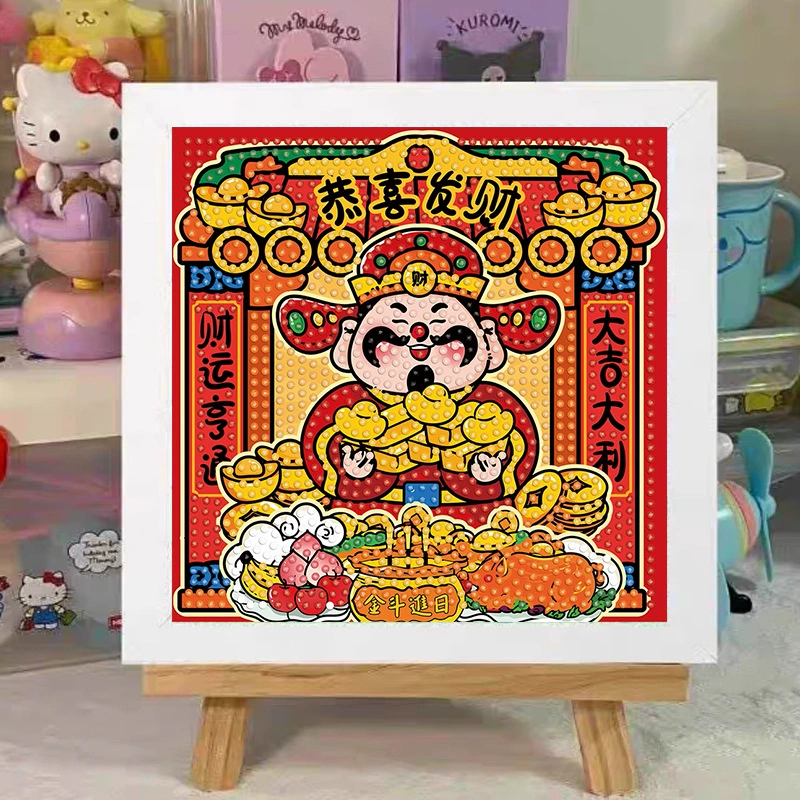 Новая серия картин с алмазной живописью в виде мультфильма DIY вставной алмазной живописи детское украшение гостиная заводская точка оптом