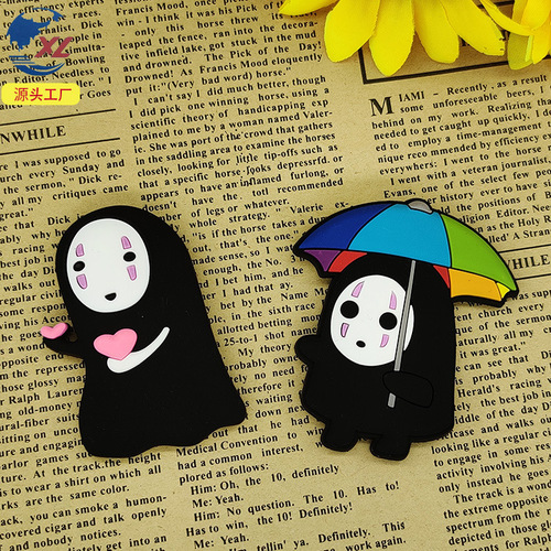 Cartoon anime refrigerator magnets 3d three-dimensional magnets glue personalized creative diy cute decorations wholesale