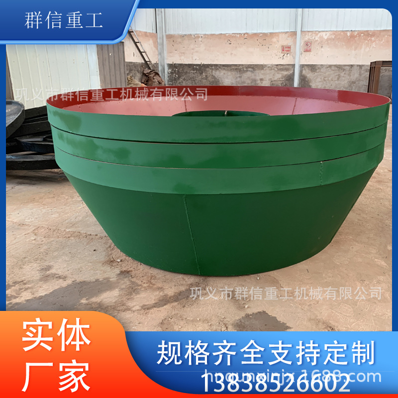 混汞双轮碾金机 1200操作简单轮碾机群信重工