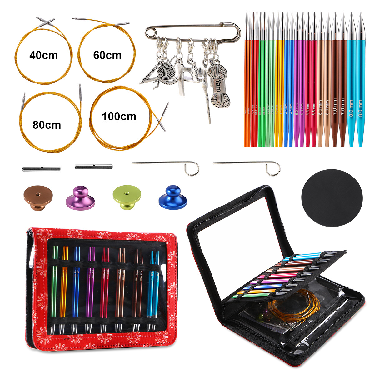 woven knitted removable tools set